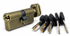 KEDR BRASS M70 ZCAB циліндр 35&times;35Т мм ключ-вороток Бронза BRASSM70ZC фото