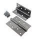 KEDR 100&times;75-Black nikel-R &mdash; врізна петля, чорний нікель, права KEDR 100&times;75-R фото