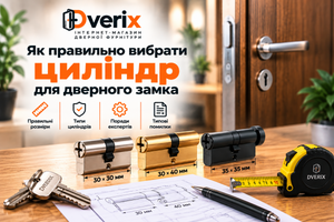 Як правильно вибрати циліндр для дверного замка фото