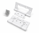 KEDR FLUSH 100&times;75&times;2,5 мм 2BB петля-метелик White Матовий білий KEDR-FLUSH-10075-2BB фото
