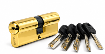 KEDR BRASS M80 ZG циліндр 40&times;40 мм ключ-ключ Золото BRASSM80 фото