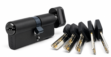 KEDR BRASS M60 ZCBM циліндр 30&times;30Т мм ключ-вороток Чорний BRASS M60ZC фото